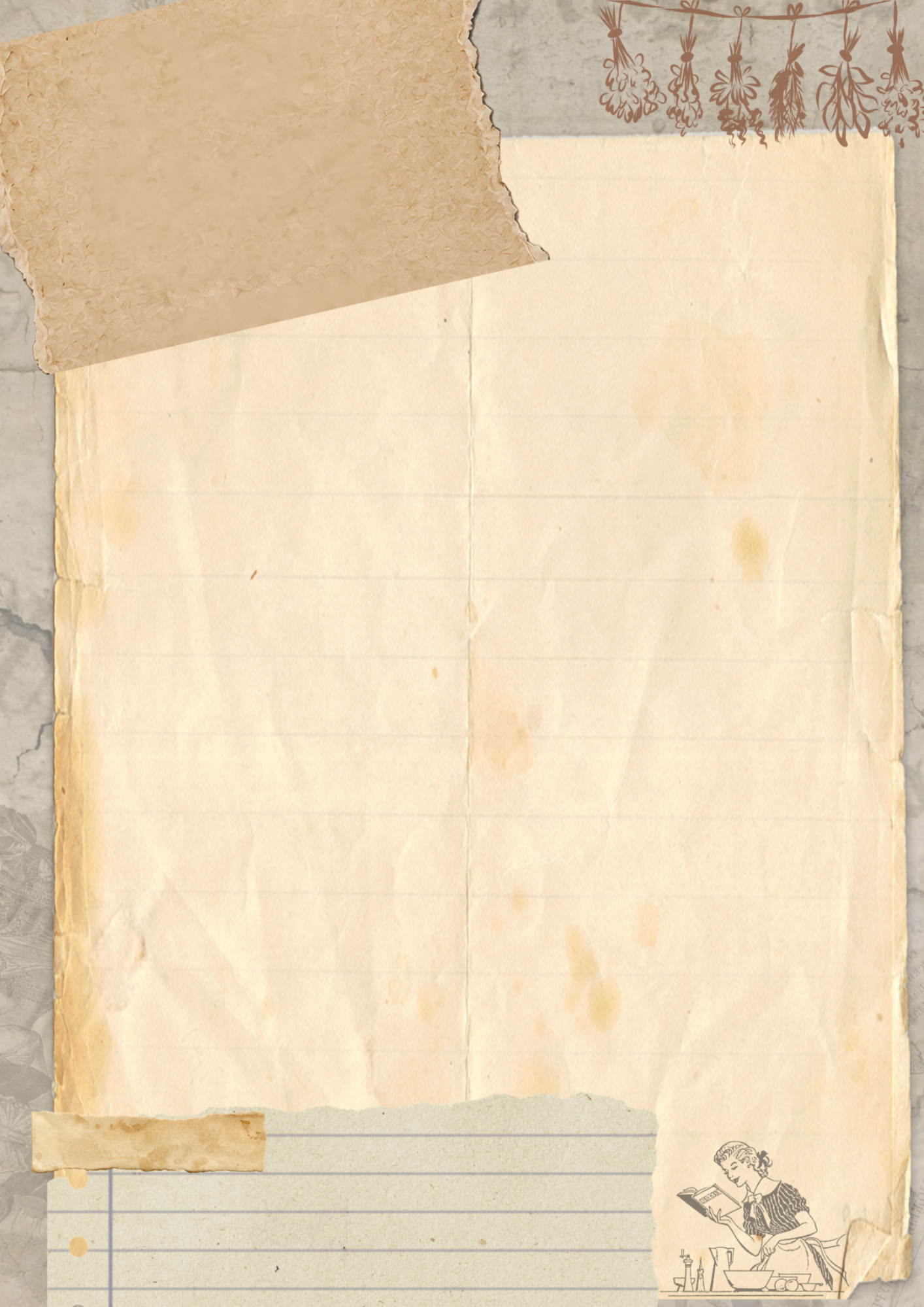 Layout 6, recipes